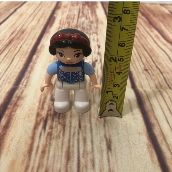 Lego Duplo Disney's Snow White Minifigure Minifig Figure Princess Fig No Skirt - Picture 7 of 7